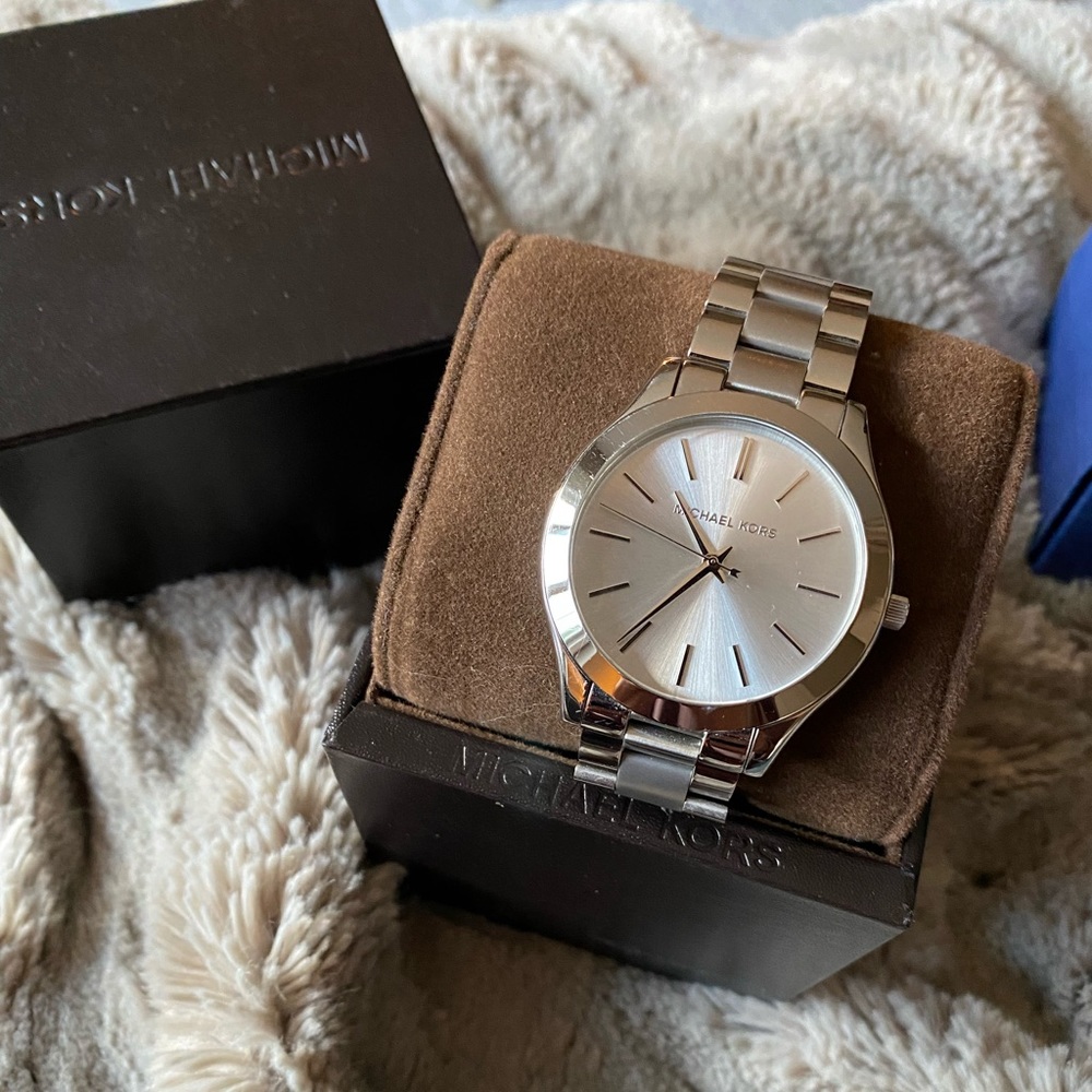 Silver Michael Kors Watch